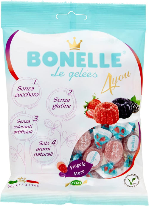 Le Bonelle Busta 4You Fragola/Mora, 90 gr - [confezione da 6]