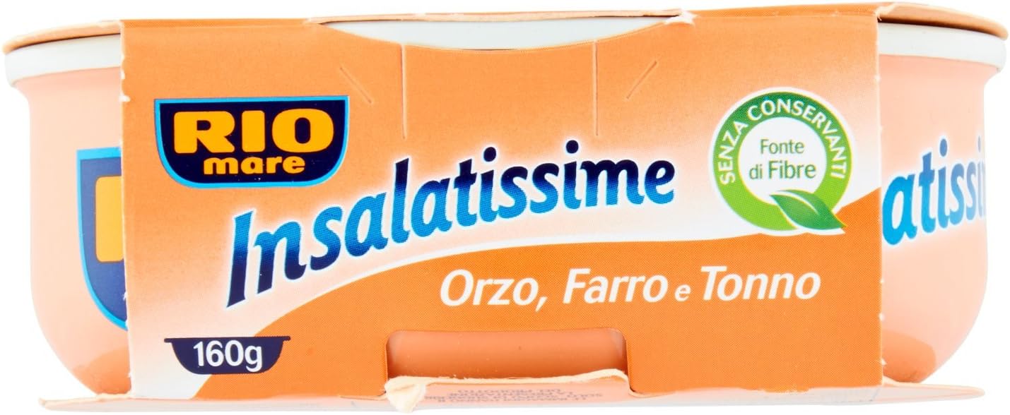 Rio Mare Insalatissime Orzo, Farro e Tonno, 160g