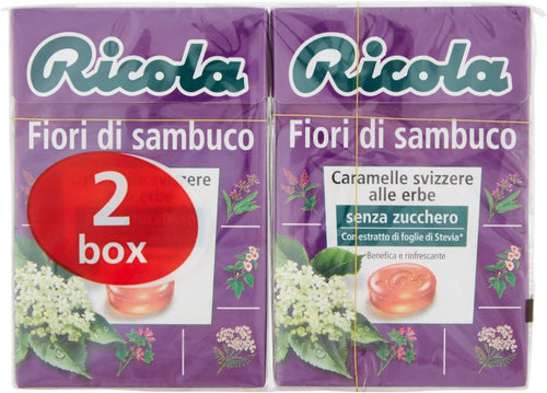 Ricola Fiori di Sambuco, 2 x 100g