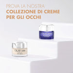 Olaz Eyes Ultimate Crema Contorno Occhi Tutto in 1, Idrata, Sgonfia e Illumina lo Sguardo, Ottima contro le Occhiaie e le Rughe, senza Profumo, 15 ml