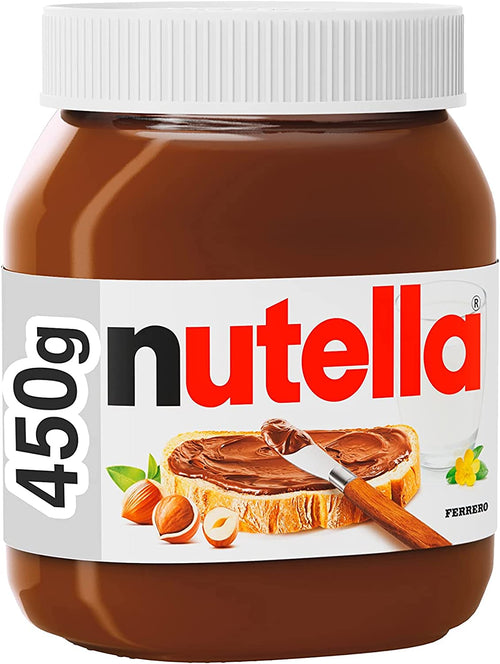 Nutella, crema spalmabile alla nocciola, 1 vasetto da 450 gr