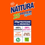 NATTURA PROTEIN SPORT Crackers Integrali Proteici, Snack Croccante Sano e Ricco di Fibre, Snack Proteico Salato, Senza Olio di Palma, 25% di Proteine, 200g