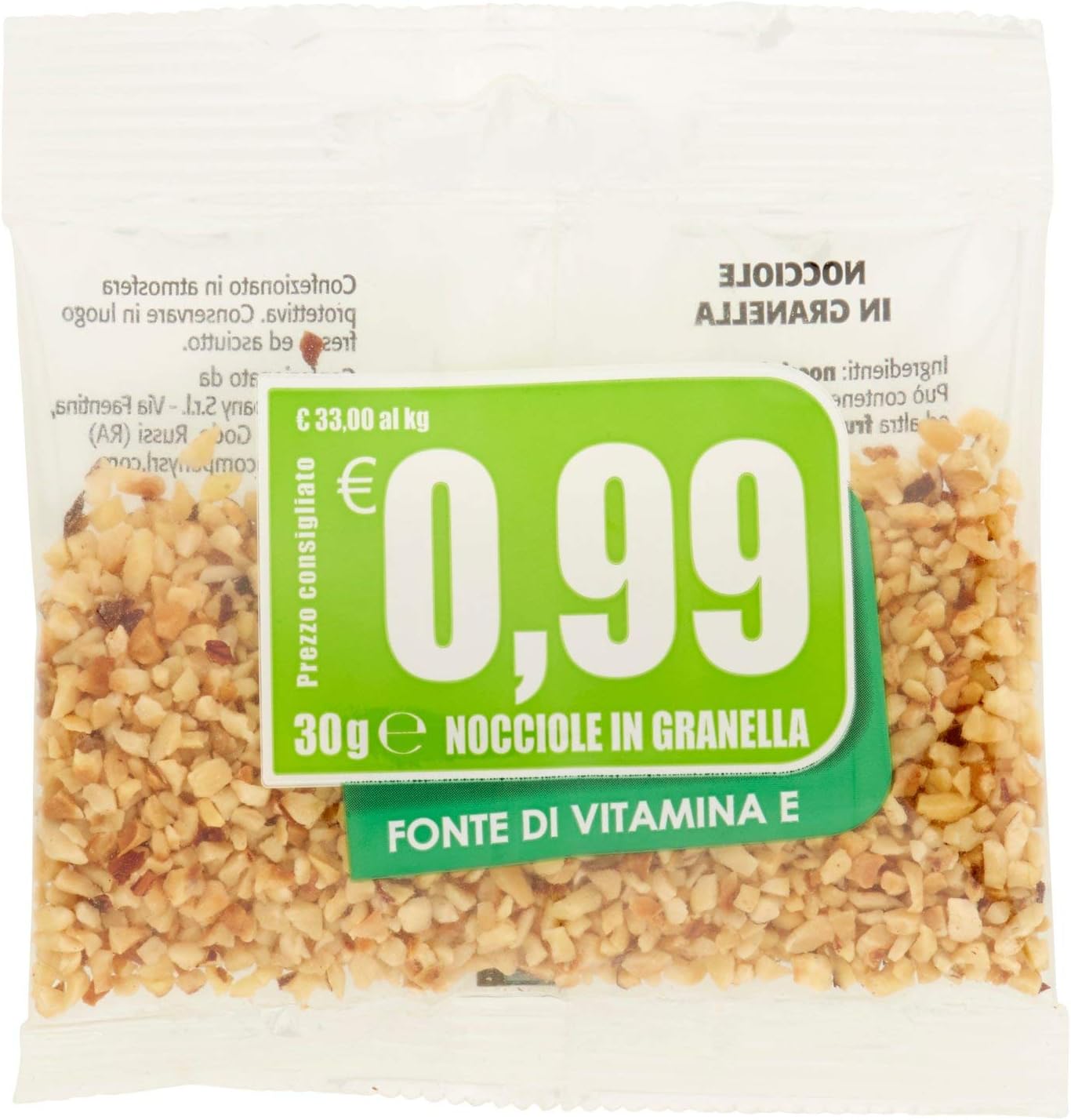 EuroCompany Nocciole Granella - 30 gr