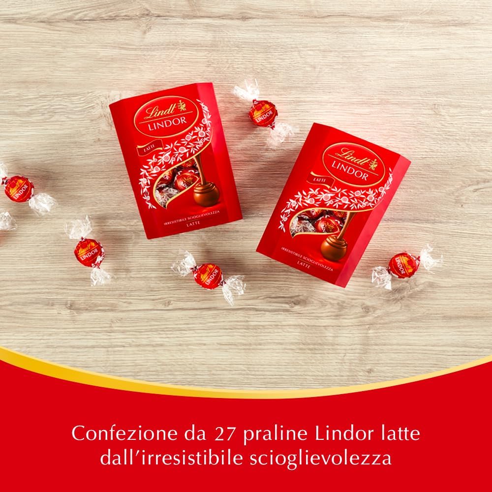 Lindt Lindor Praline al Latte, Confezione da 337g