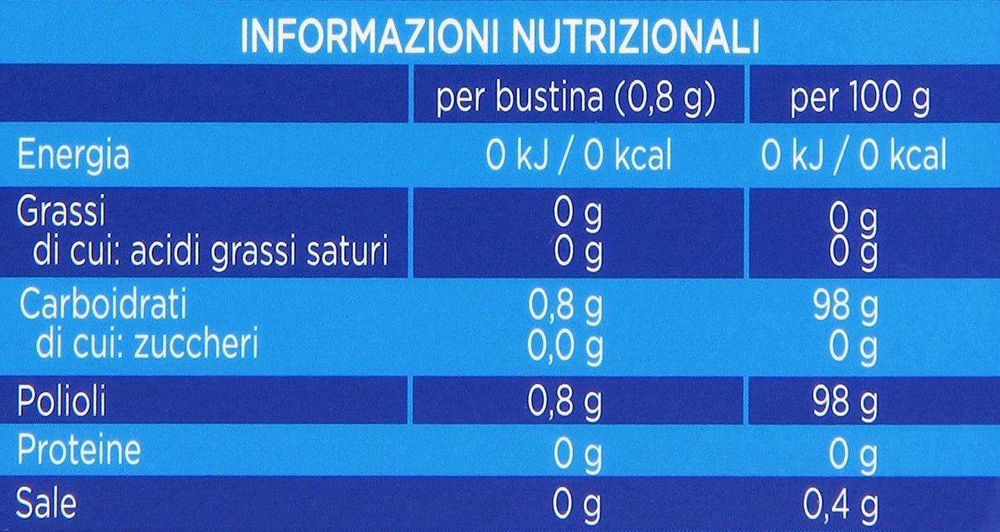 Dietor - Bustine Edulcoranti, Zero Calorie, Senza Aspartame, Pacco da 80X0.8 g, totale: 64 g