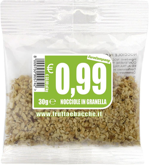 EuroCompany Nocciole Granella - 30 gr - [confezione da 9]
