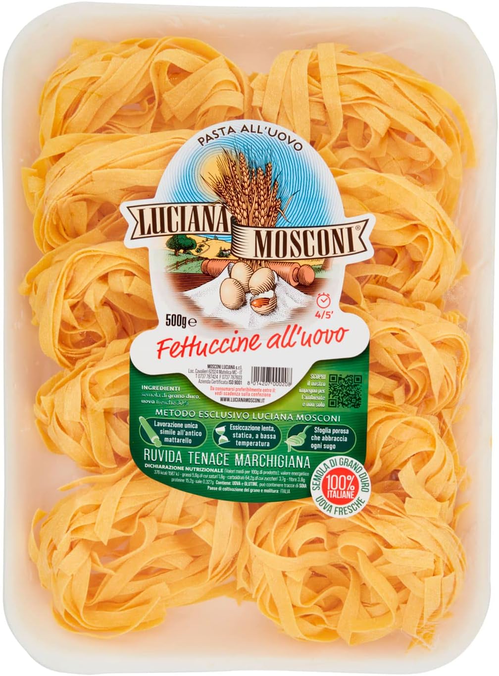 Luciana Mosconi, Fettuccine pasta all'uovo 500 g