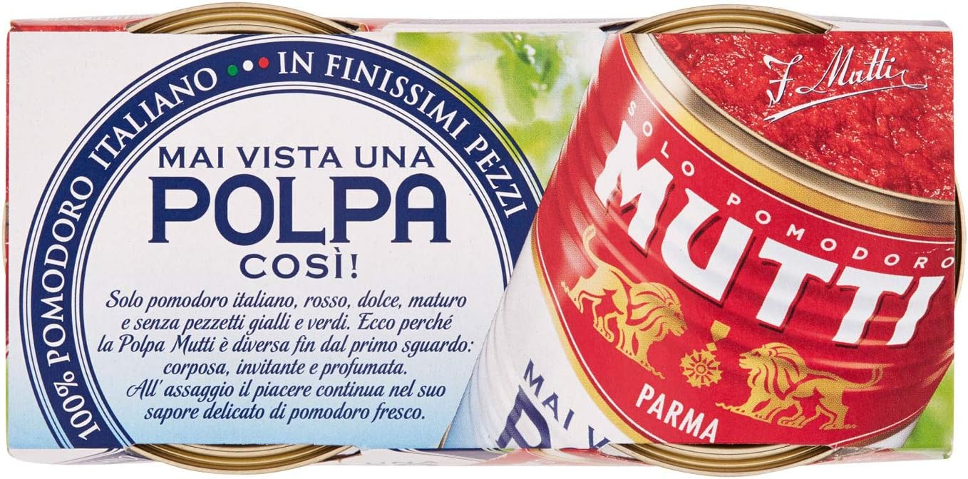 Mutti Polpa di Pomodoro, 2 x 210g