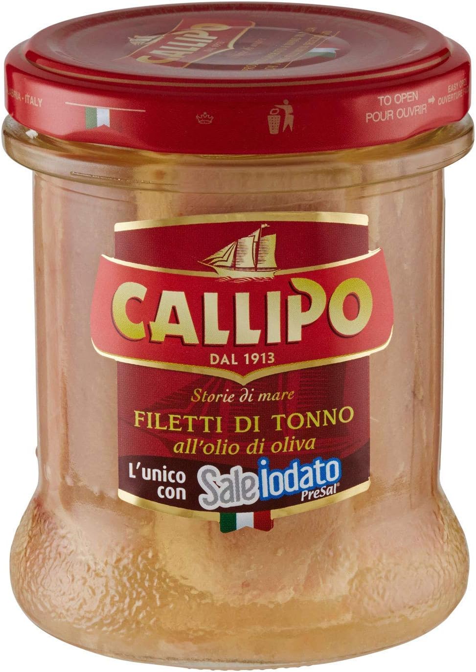 Callipo Filetti di Tonno all'olio di oliva 170g (Promozione Sales & Service) Pack C