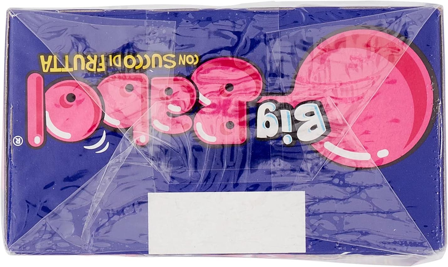 Big Babol Tutti Frutti Chewing Gum Morbido con Succo di Frutta, senza Glutine, Gusto Tutti Frutti, Confezione da 24 Stick