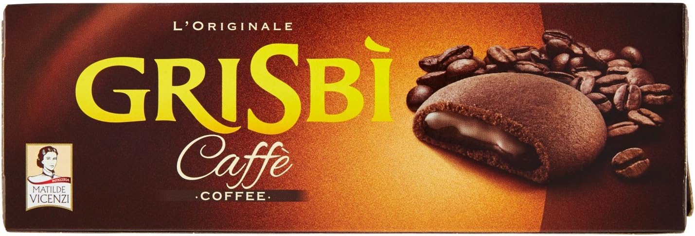 Grisbi Frolle, Ripiene di Morbida Crema al Caffè - 150 gr