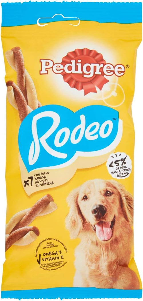 Pedigree Ped Rodeo Pollo X7, 123g