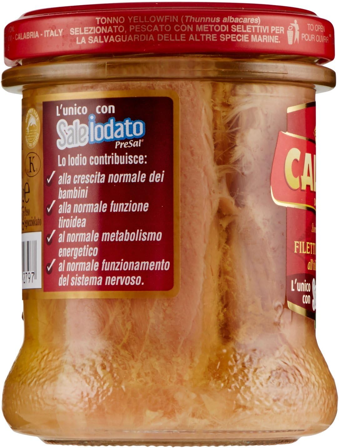 Callipo Filetti di Tonno in Olio dOliva, 175g, 1