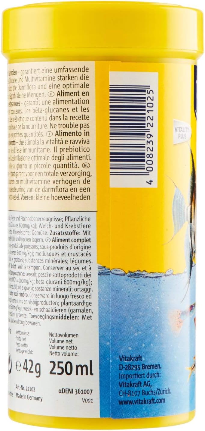 Vitakraft – 22102 – Vita mangime Completo in Fiocchi – 250 ml