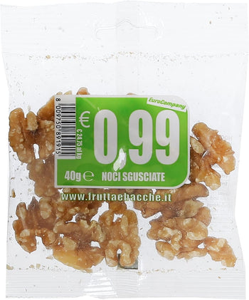 Euro Company - Noci Sgusciate - 7 confezioni da 40 g [280 g]