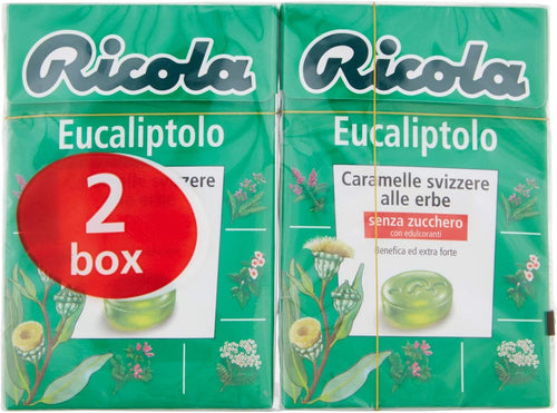 Ricola Ricola Eucalipto G50x2, 100g