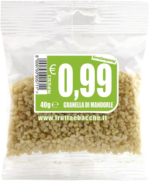 EuroCompany Mandorle Granella - 40 gr - [confezione da 9]