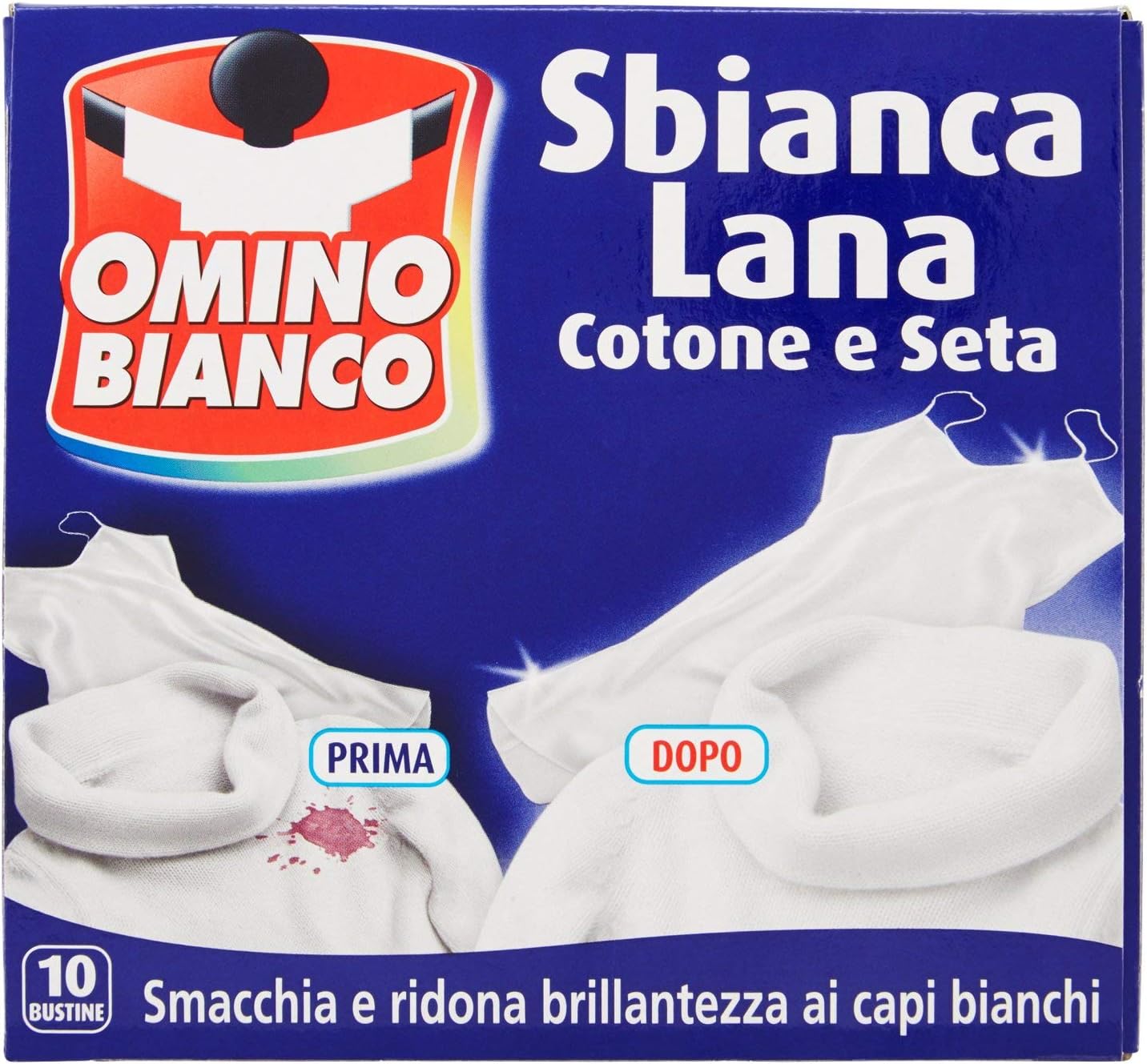 Omino Bianco Sbiancalana - 10 Buste