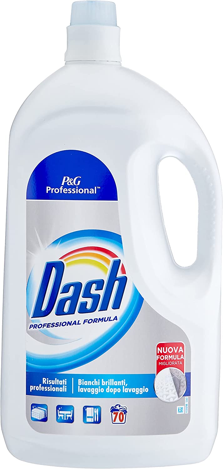 DASH Professionale Detersivo Liquido, Neutro, 3,85 L