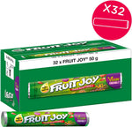 Nestlé Fruit Joy ORIGINAL Caramelle Gommose Vegan Friendly ai Gusti Frutta, 32 Tubi