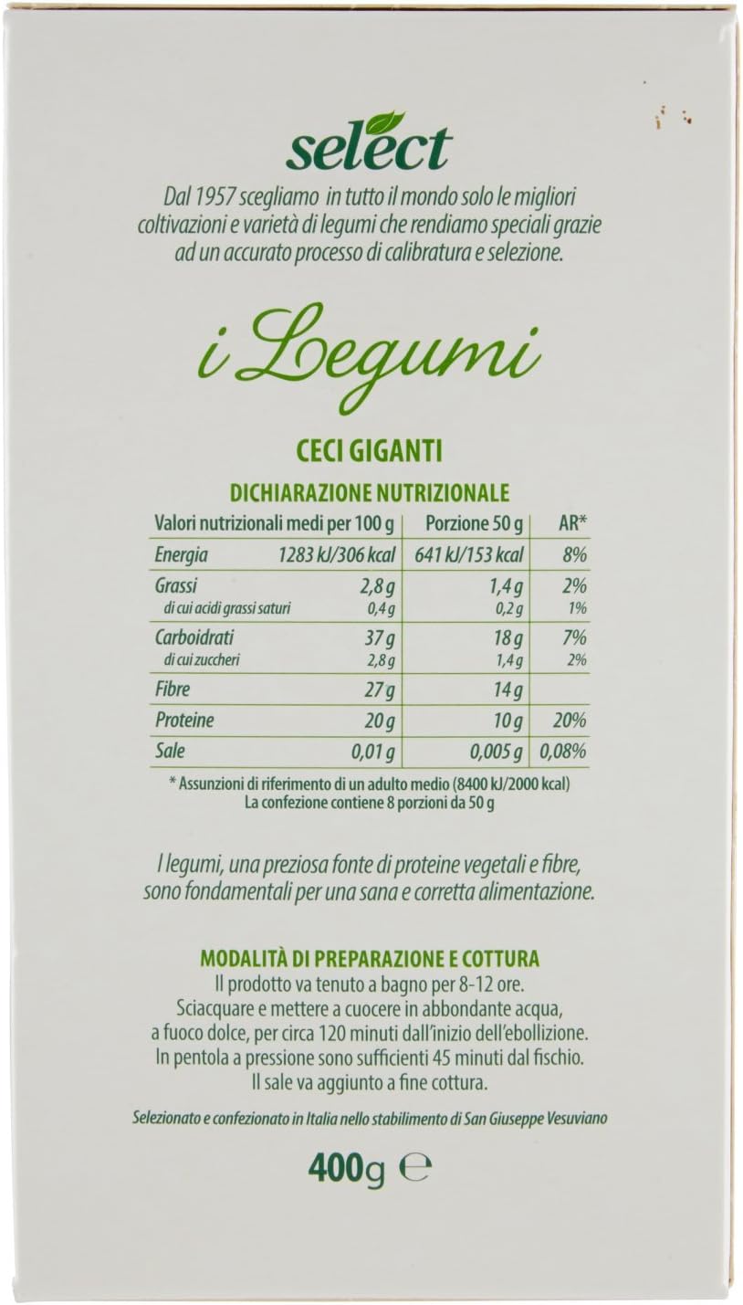 Select Ceci Giganti - 400 gr