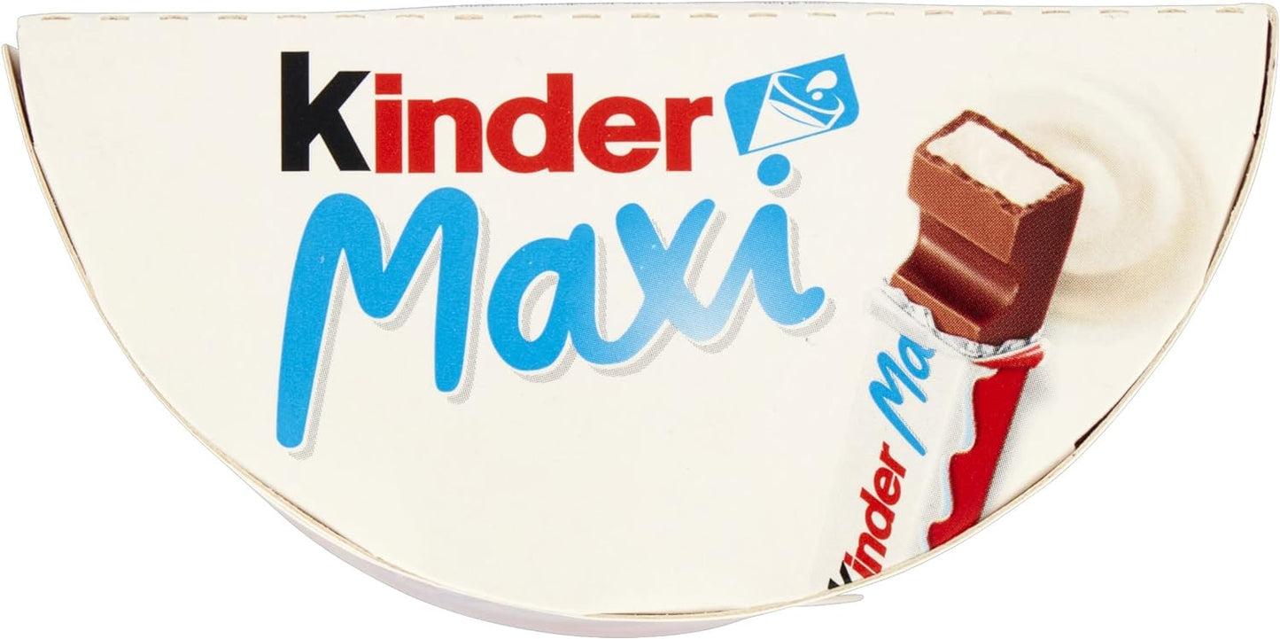 Kinder Maxi, Cioccolato al Latte, 10 Barrette da 21 Gr
