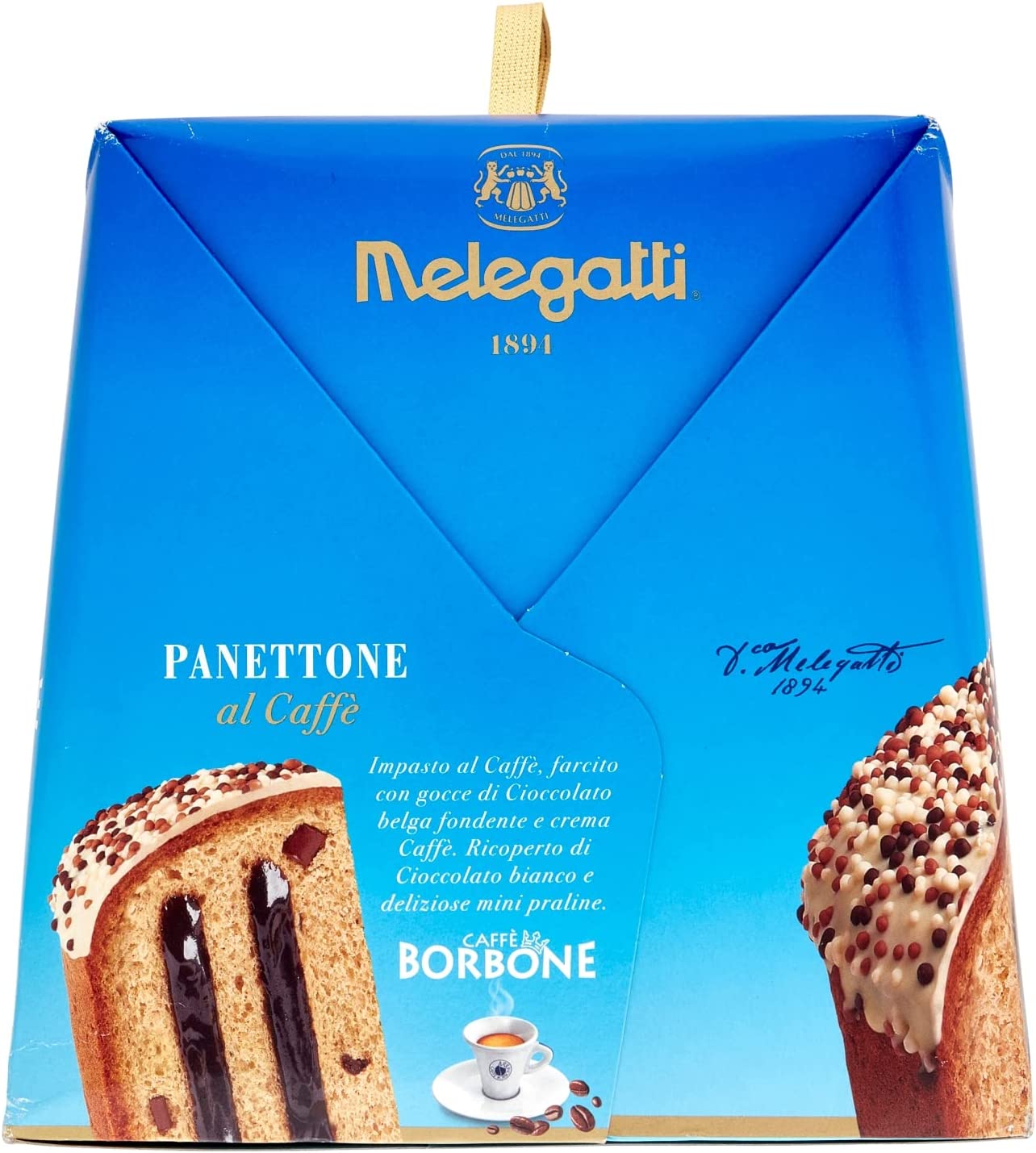 Melegatti 1894 Panettone al Caffè, 750g