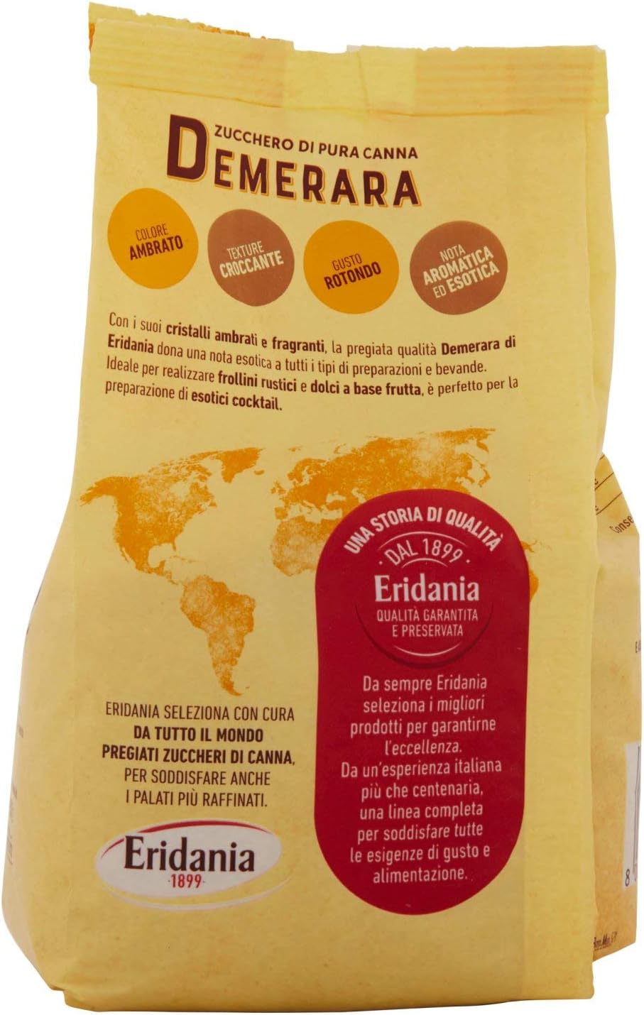 Eridania Zucchero Demerara, 500g