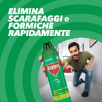 Baygon Scarafaggi e Formiche Spray Insetticida, Azione Rapida, Protezione a Lunga Durata, 1 Confezione da 400 ml