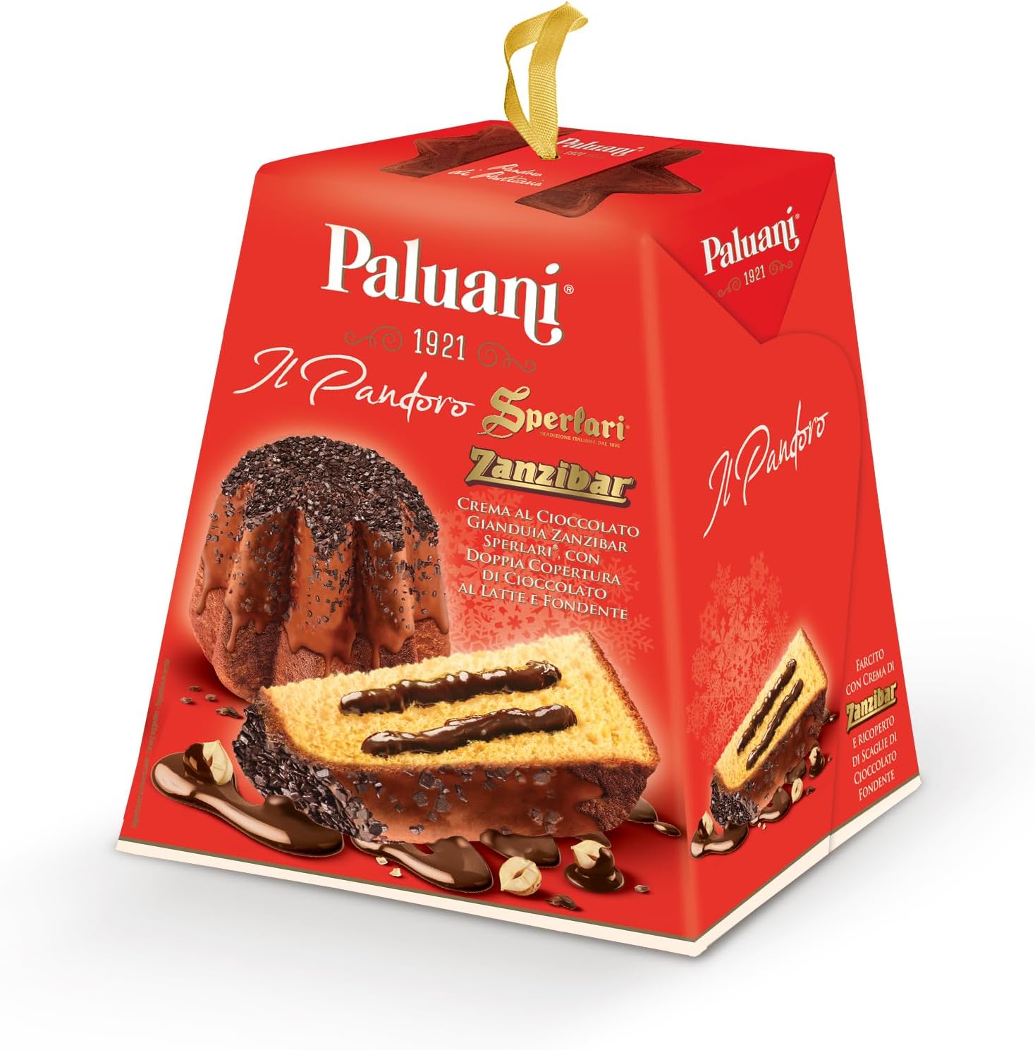 Paluani - Pandoro Farcito Crema Zanzibar - 750 gr