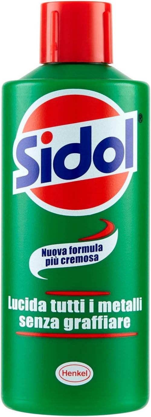 Sidol Lucida Tutti I Metalli senza Graffiare, 150ml