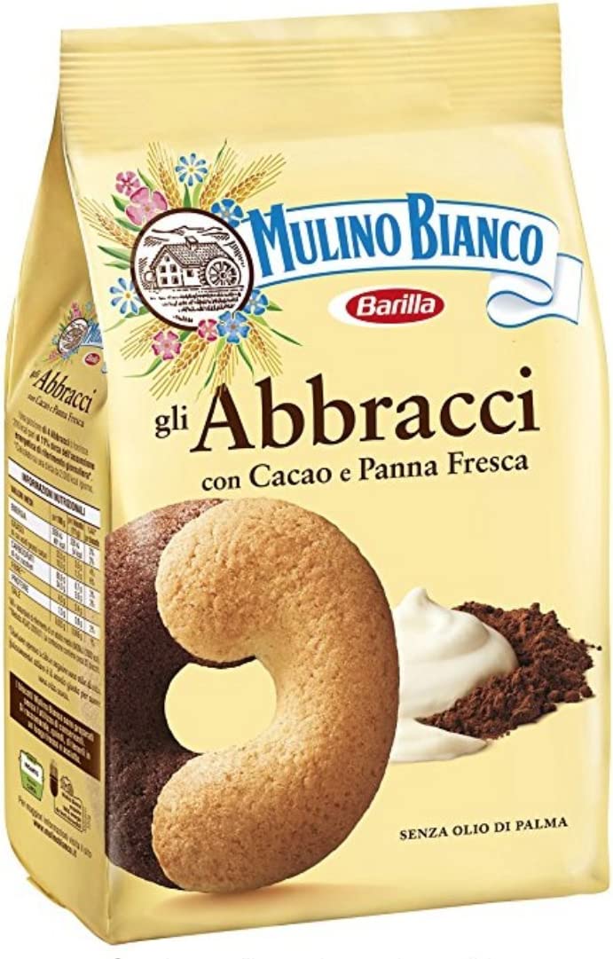 Mulino Bianco Abbracci - 4 pacchi da 350 gr - [1,4 Kg]