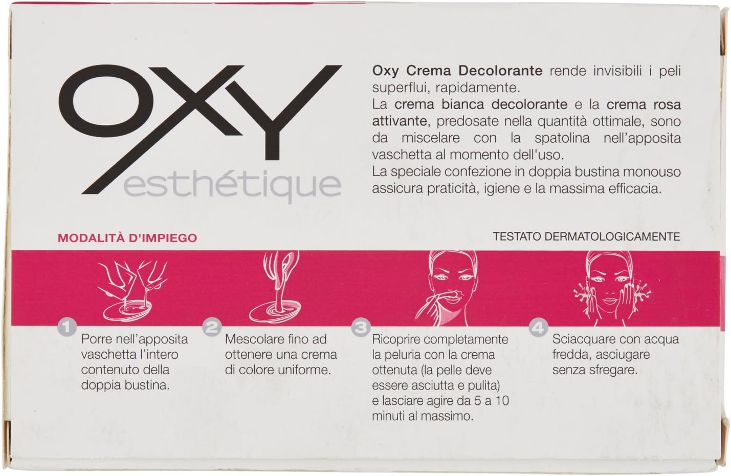 Oxy Crema Decolorante, 8 Bustine