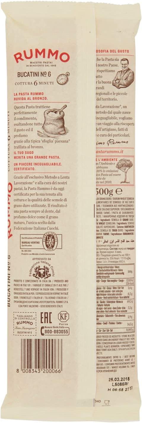 Rummo Bucatini, 500g