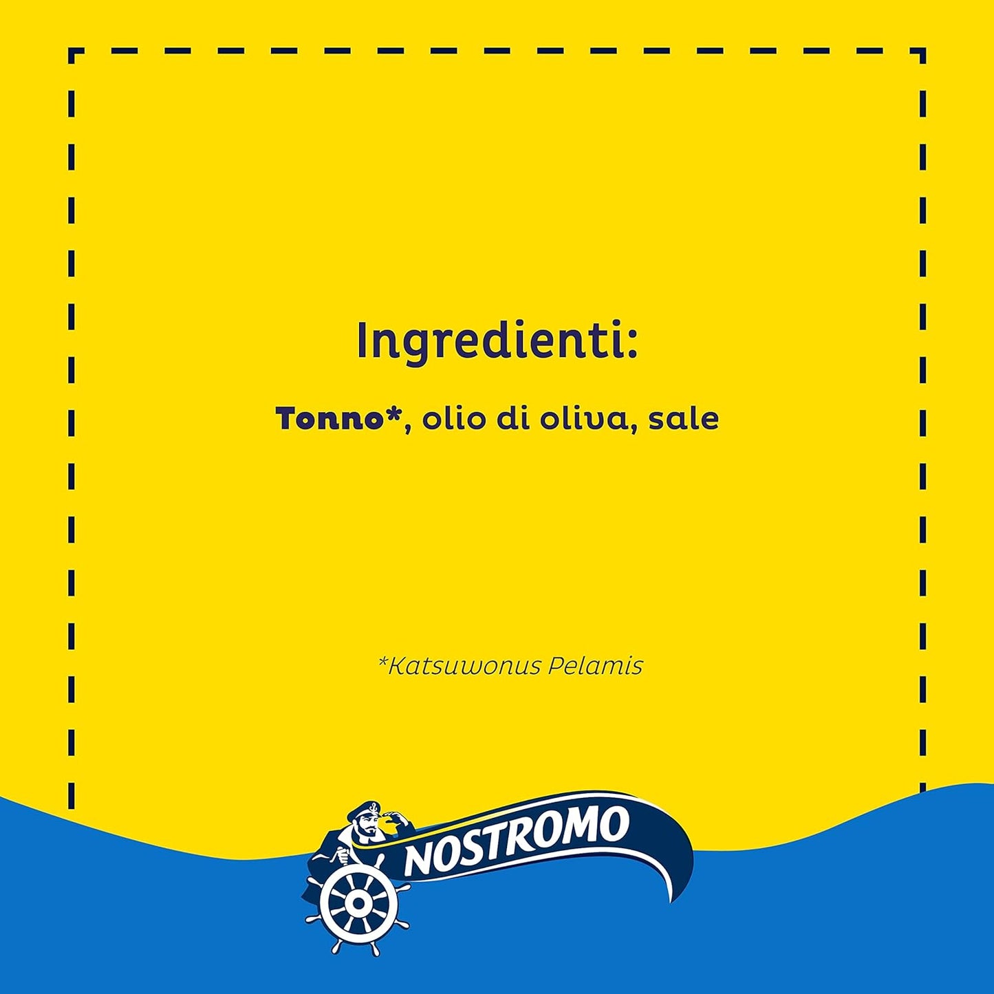 Nostromo - Tonno all'olio di oliva, 3 lattine da 70gr. Fonte di proteine, senza conservanti