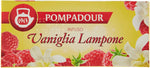 Pompadour - Mix Vaniglia E Lampone Per Infuso, 20 Bustine da 3 gr [60 gr]