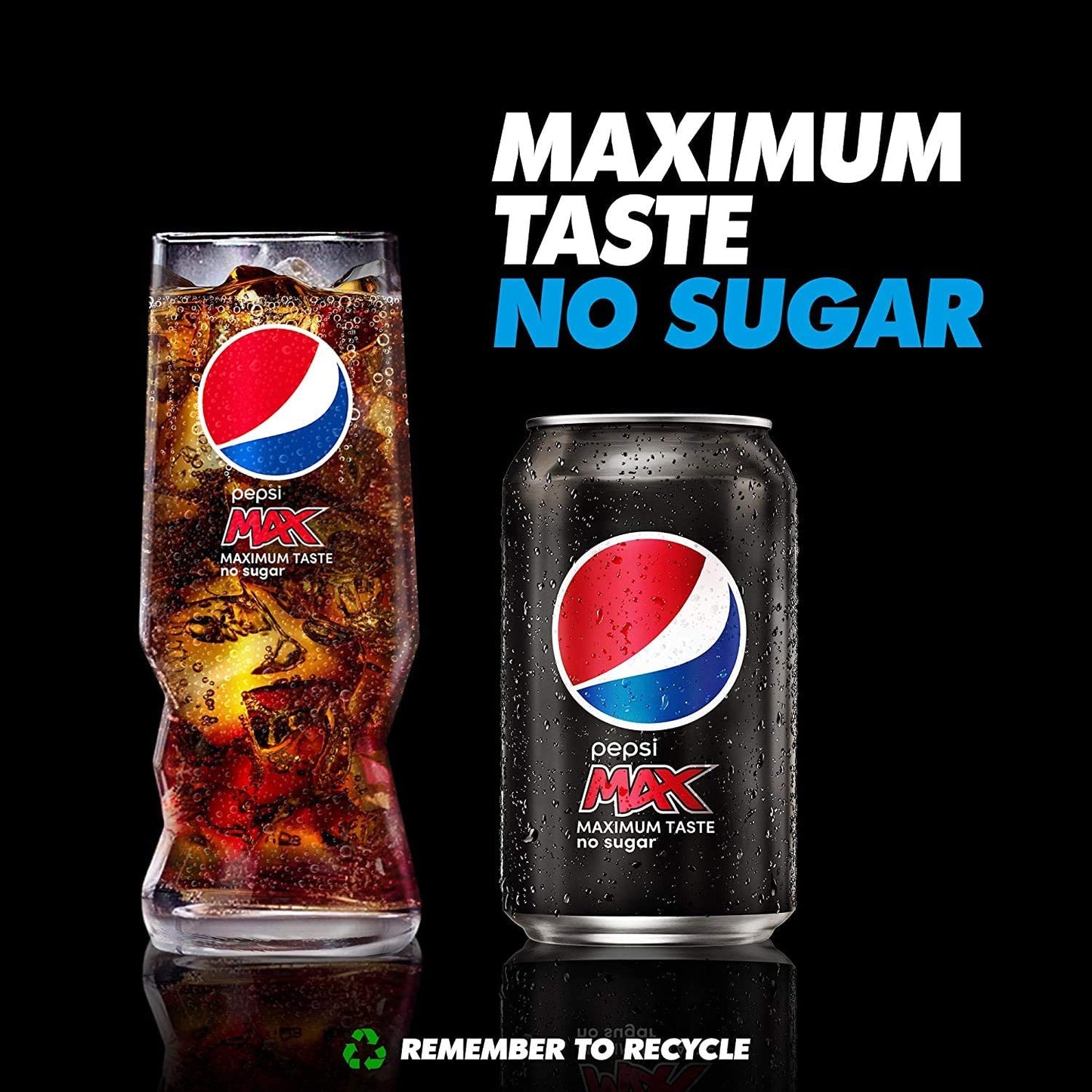 Pepsi Max Zero Zucchero - 24 lattine da 330 ml