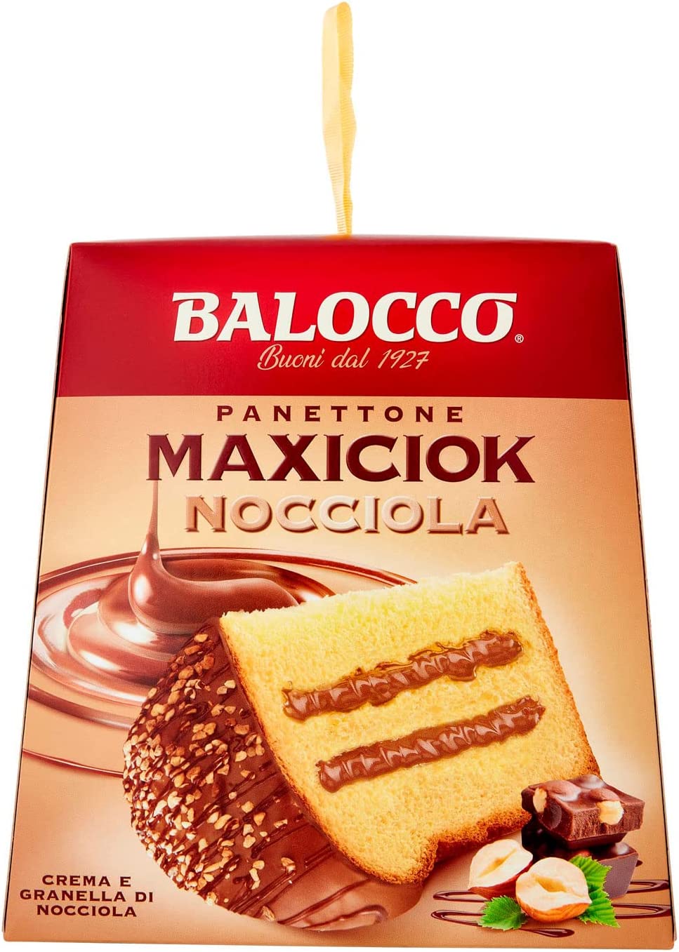 Balocco Maxiciock Nocciola Panettone, 800g