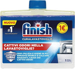 Finish Curalavastoviglie Raccomandato da Napisan, 1 Prodotto da 250 ml di Cura Lavastoviglie, Additivo per una Lavastoviglie Pulita dai Residui di Grasso e Calcare