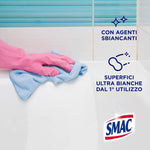 Smac - Detergente Gel Multisuperficie con Candeggina, Azione Igienizzante e Sgrassante, con Agenti Sbiancanti, 850 ml