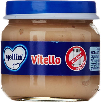 Mellin - Vitello, Omogeneizzato, 2 Vaschette