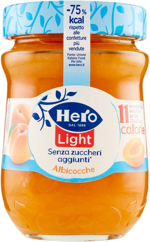 Hero Light Confettura Albicocche, 280g