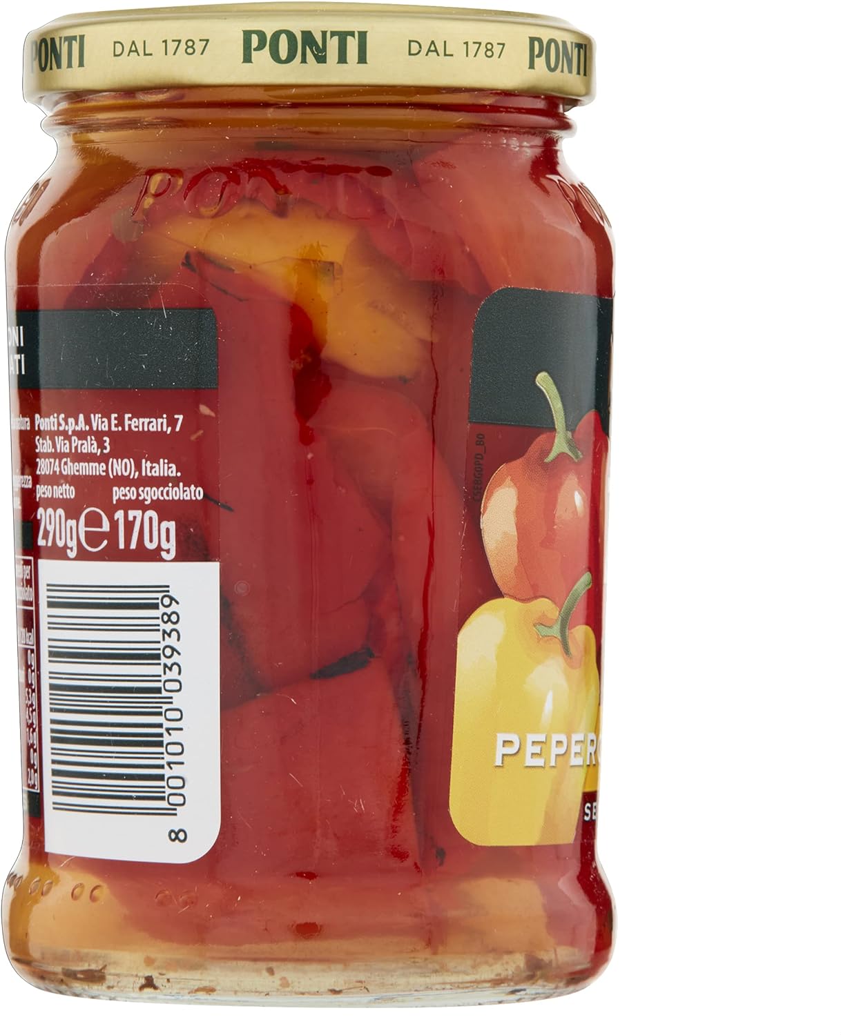Ponti, Pomodori Secchi Zero Olio, Pomodorini Secchi Privi di Olio e Senza Grassi, Ideali come Aperitivo o Antipasto, Ottimi anche come Contorno, 100% Made in Italy, 300 g