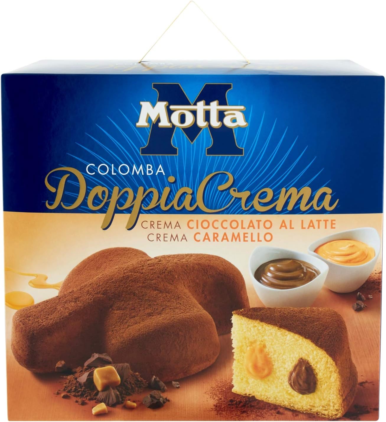 Colomba DoppiaCrema - Caramello & Cioccolato 700 g