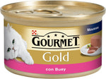 Gourmet, Alimento Completo per Gatti con Manzo - 85 gr