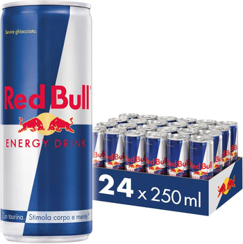 Red Bull Energy Drink, 250 ml (24 Lattine)