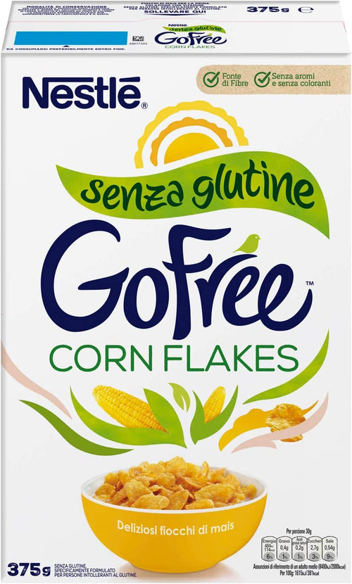 GO FREE CORN FLAKES Fiocchi di Mais senza Glutine 375 g