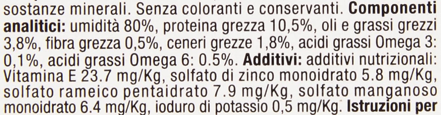 MigliorGatto Vaschetta manzo e cuore 100 Grammi
