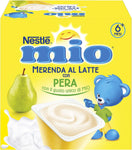 NESTLÉ MIO Merenda al Latte Pera, 24 Vasetti da 100g (2,4kg)