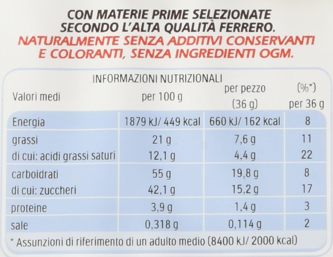 Ferrero Fiesta Classica Merende [confezione da 7 pacchi]